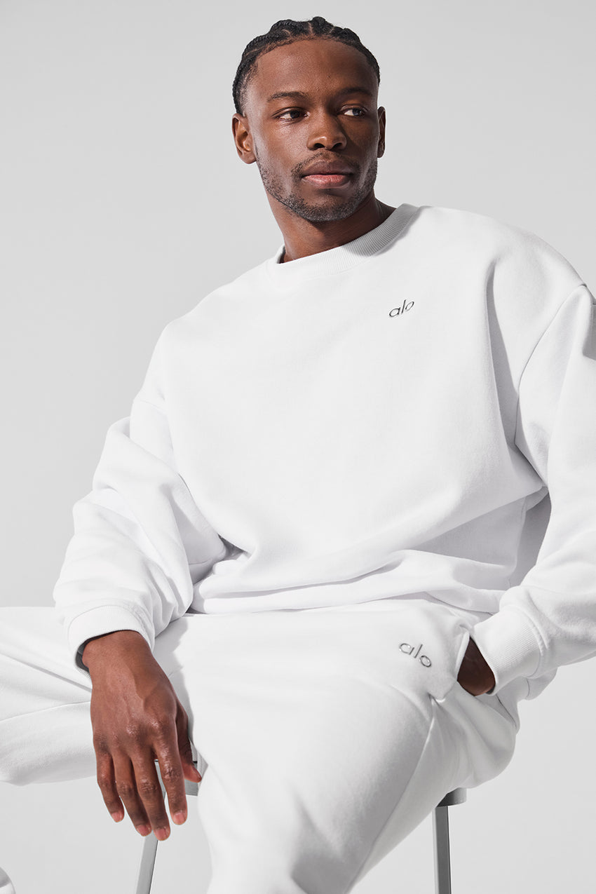 Accolade Crew Neck Pullover - Black