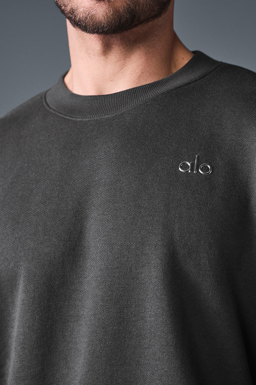 Accolade Crew Neck Pullover - Black