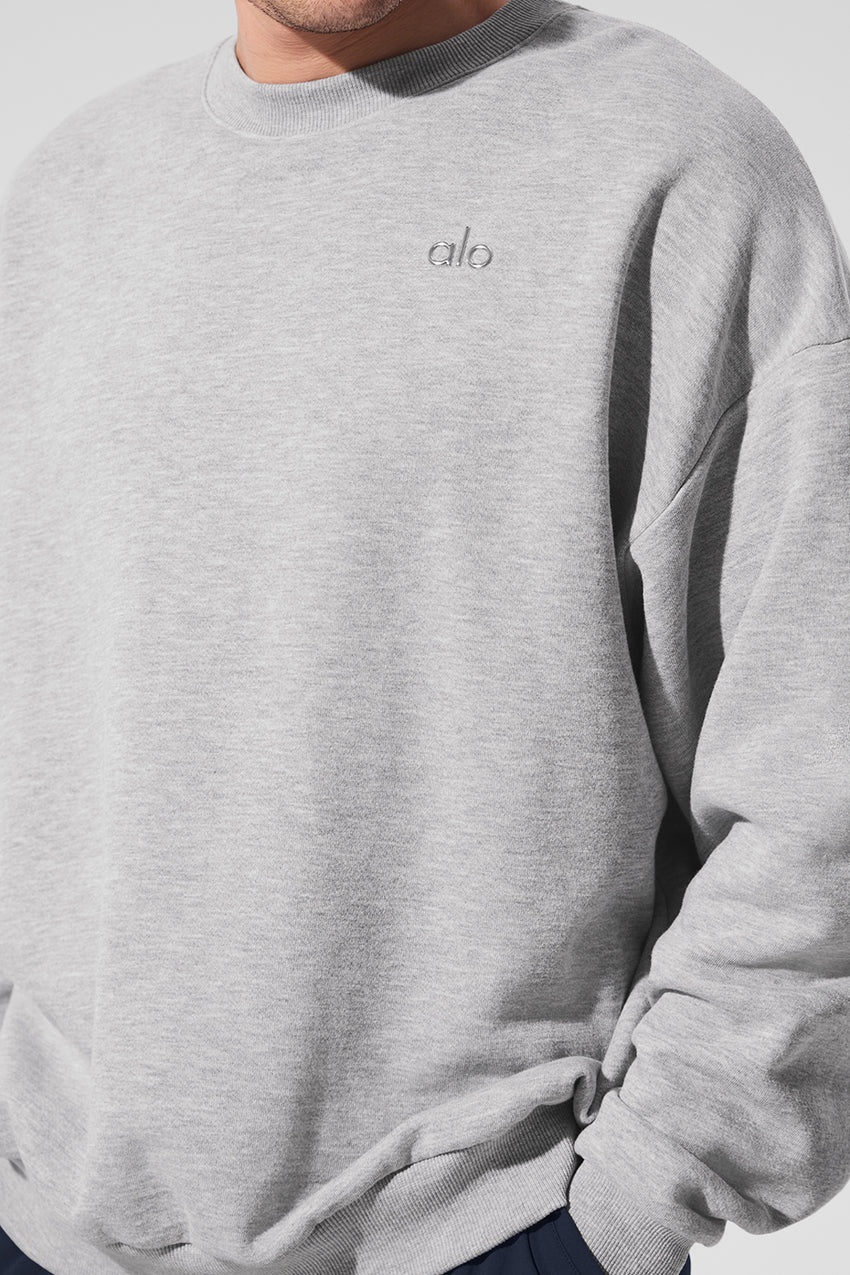 Accolade Crew Neck Pullover - Black