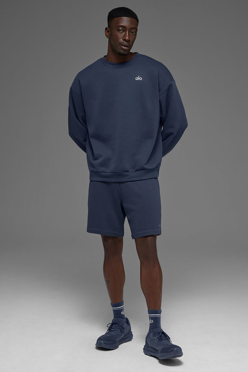 Accolade Crew Neck Pullover - Black
