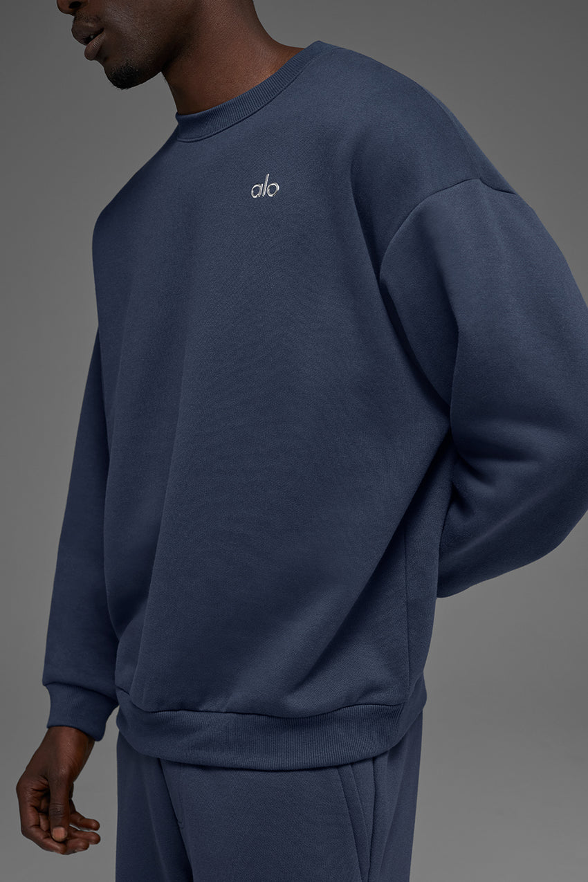 Accolade Crew Neck Pullover - Black