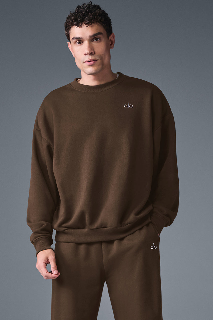 Accolade Crew Neck Pullover - Black