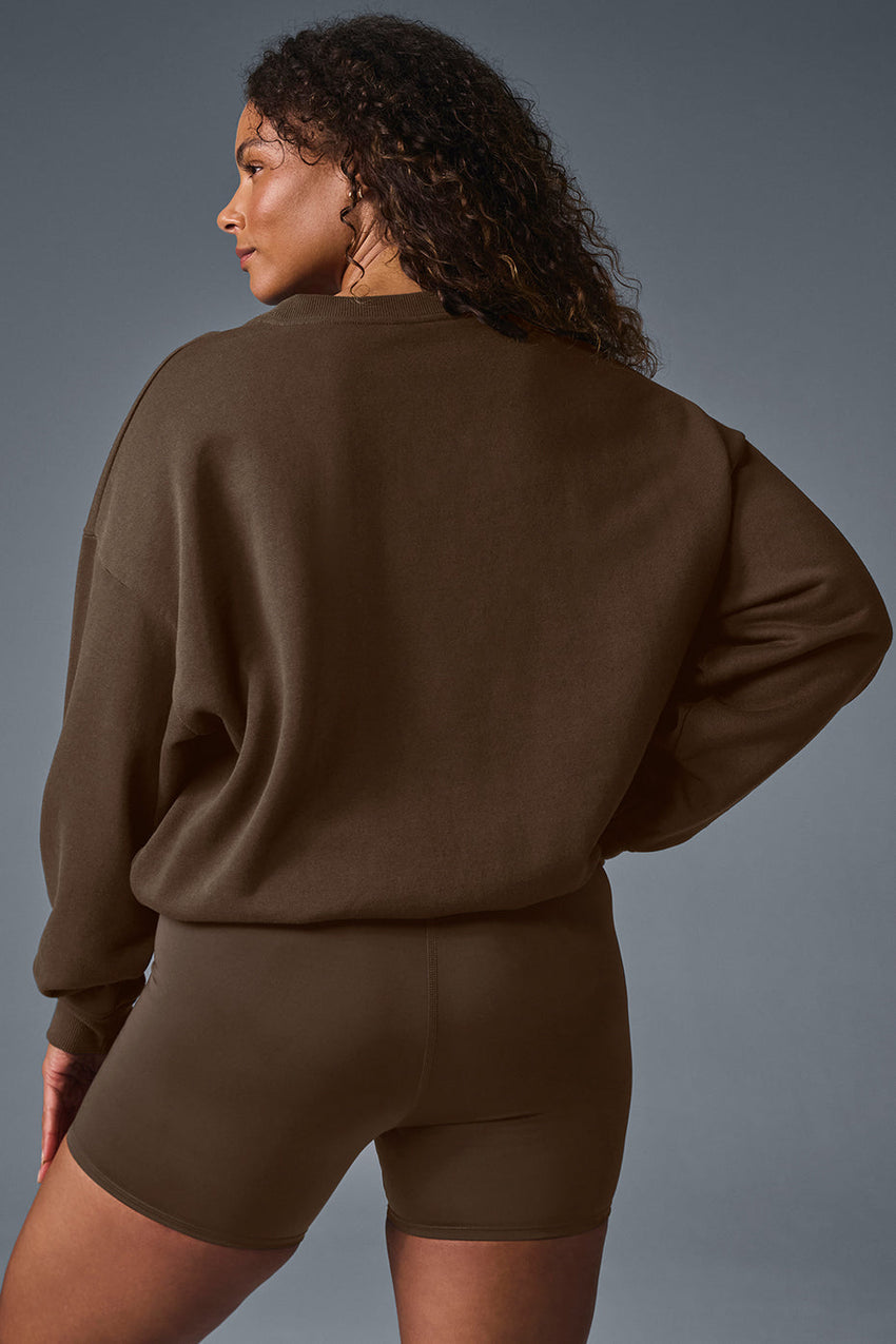 Accolade Crew Neck Pullover - Black