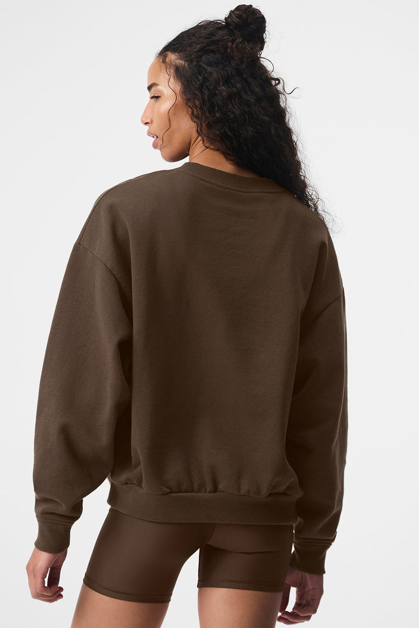 Accolade Crew Neck Pullover - Black