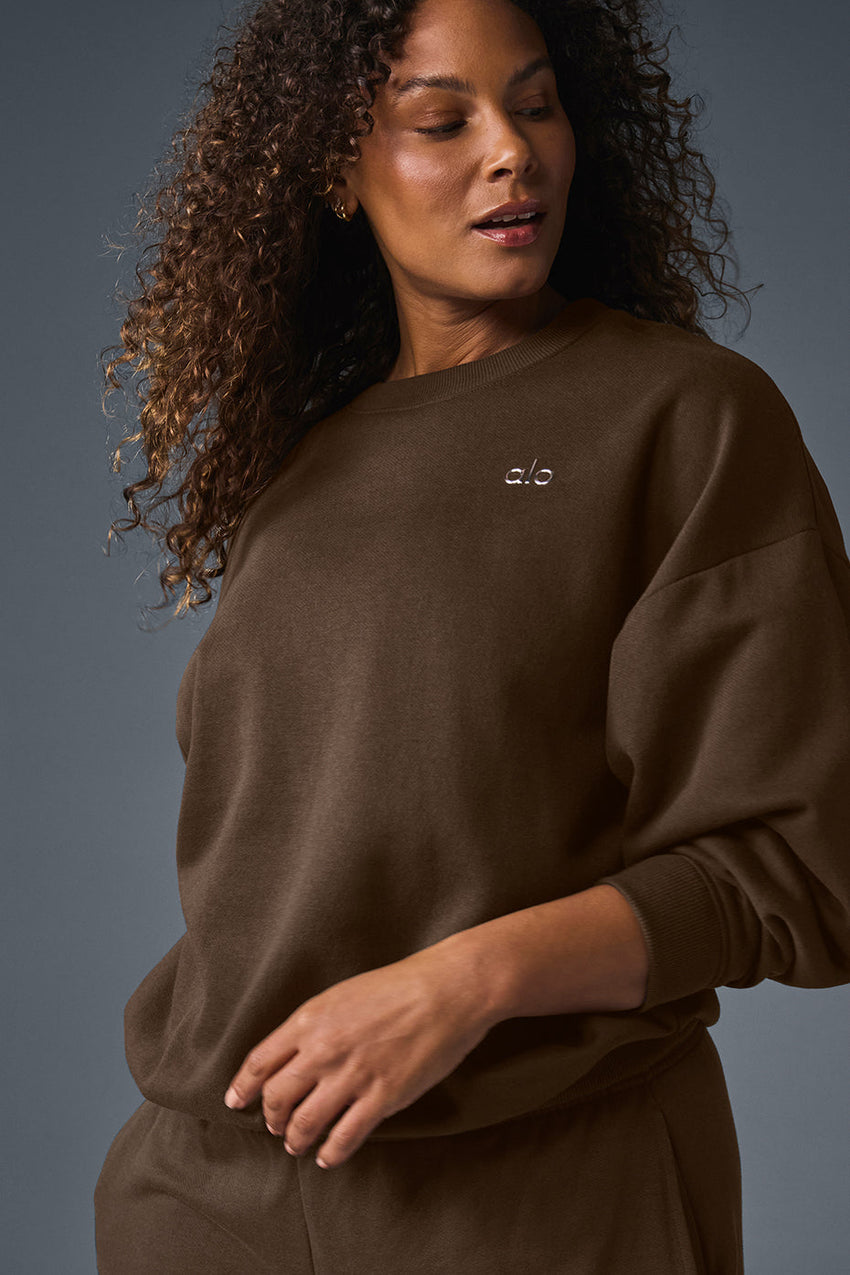 Accolade Crew Neck Pullover - Black
