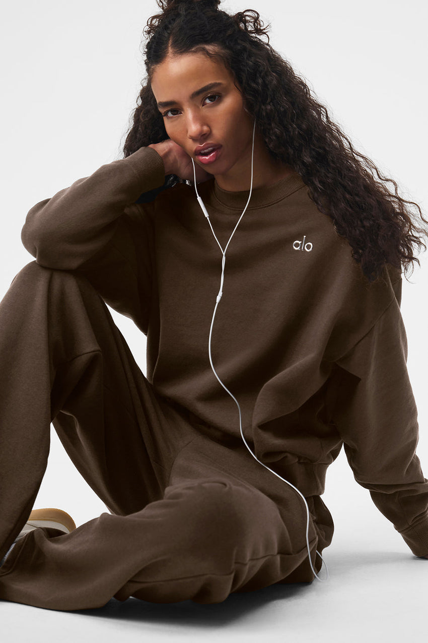 Accolade Crew Neck Pullover - Black