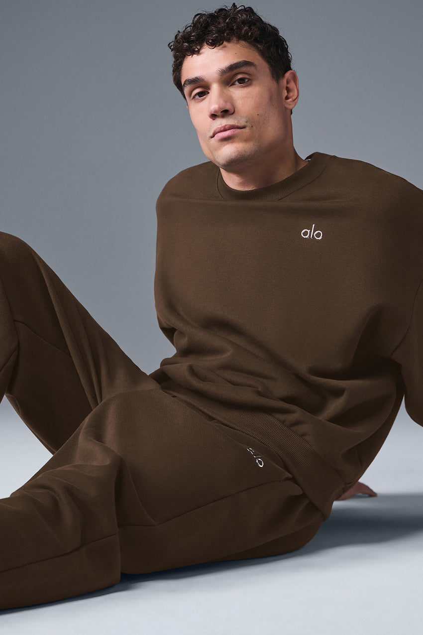 Accolade Crew Neck Pullover - Black