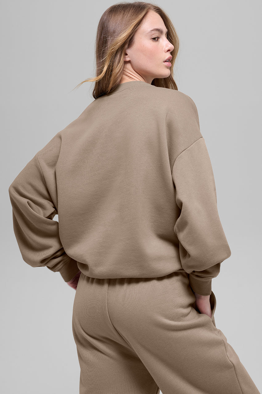 Accolade Crew Neck Pullover - Black