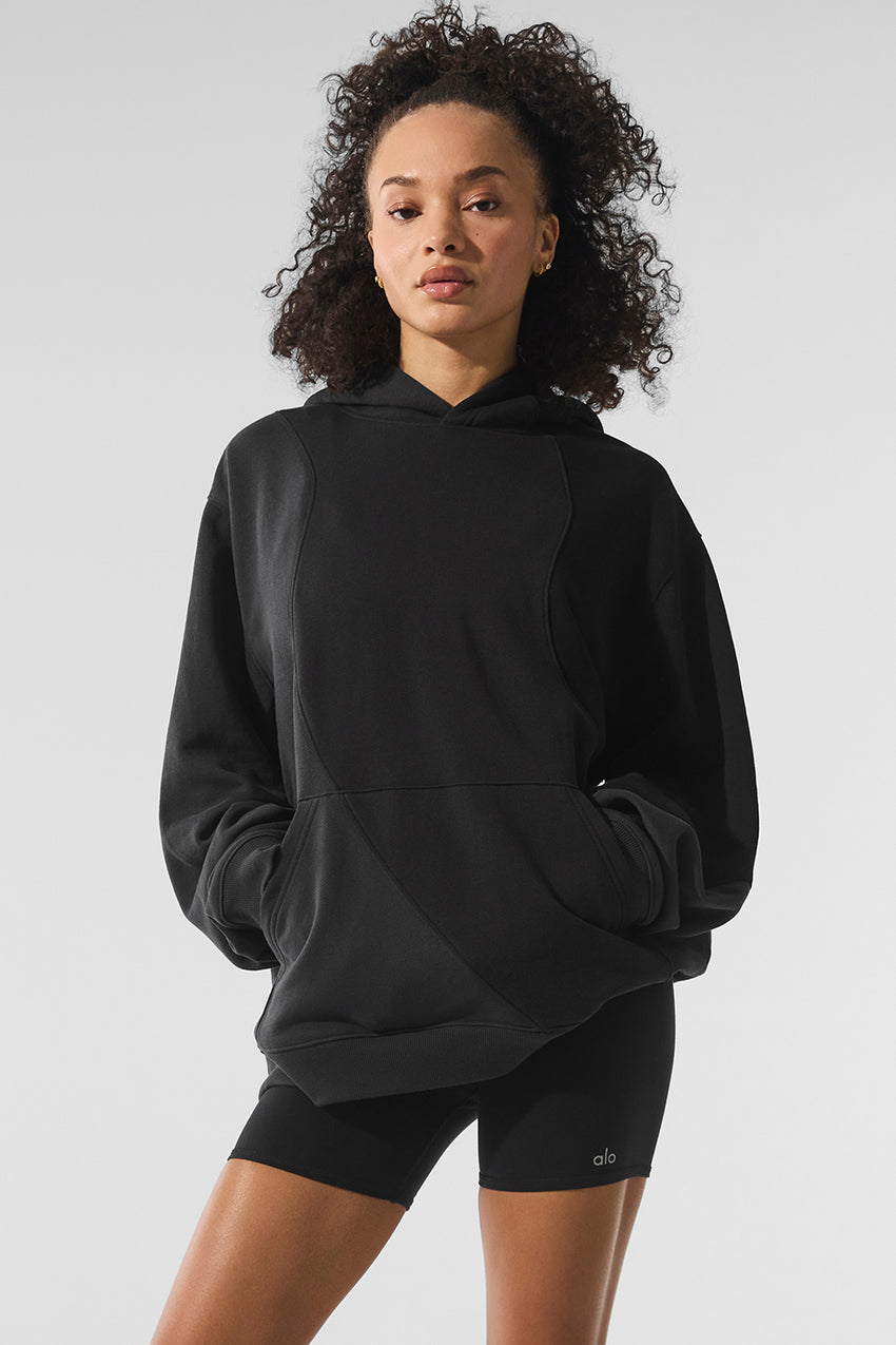 Make Waves Hoodie - Espresso Tonal