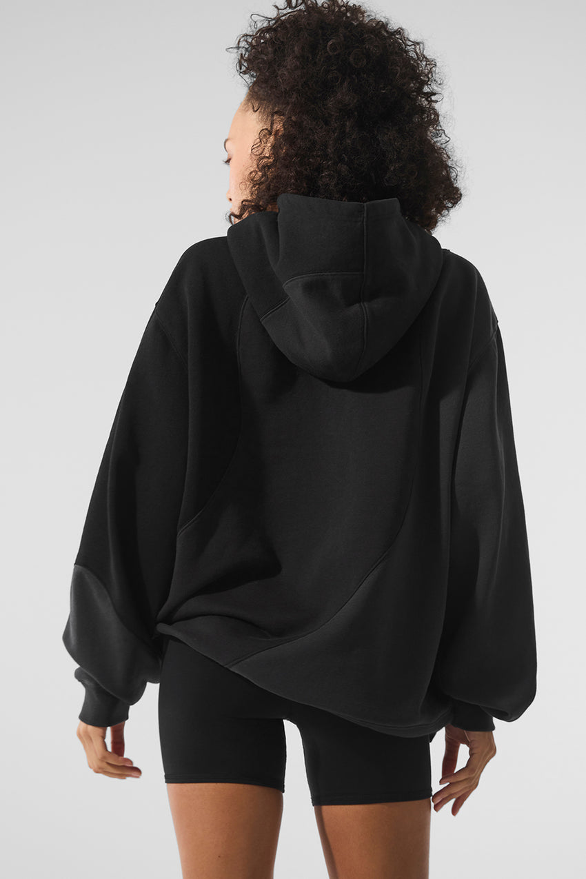 Make Waves Hoodie - Espresso Tonal