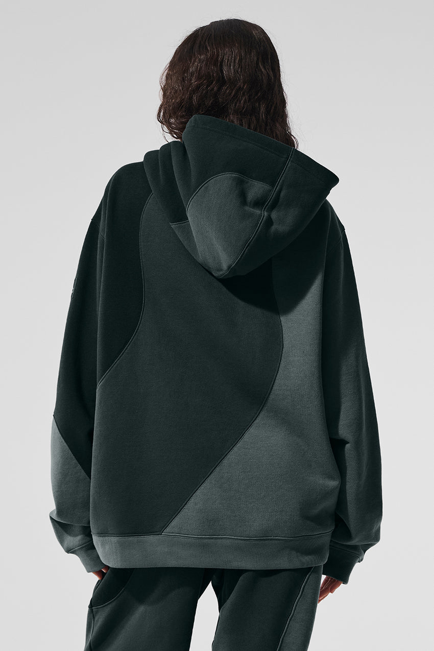 Make Waves Hoodie - Espresso Tonal