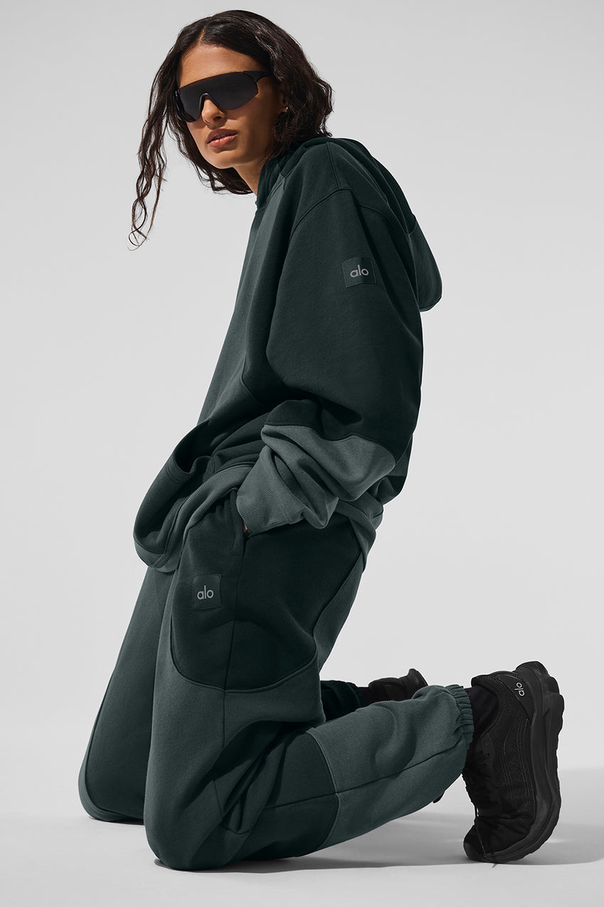 Make Waves Hoodie - Espresso Tonal