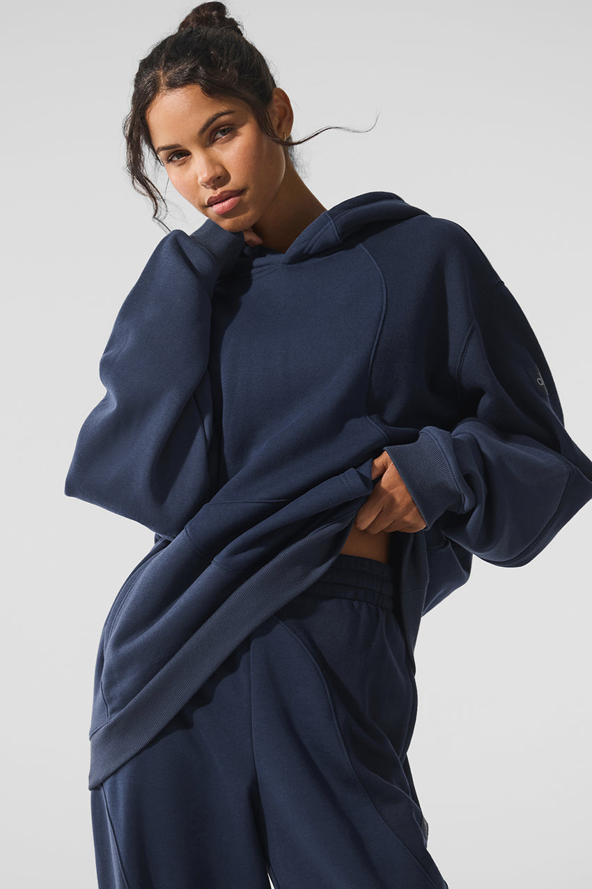 Make Waves Hoodie - Espresso Tonal