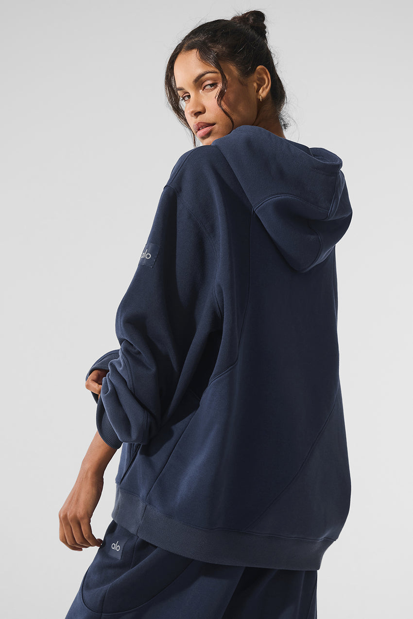 Make Waves Hoodie - Espresso Tonal