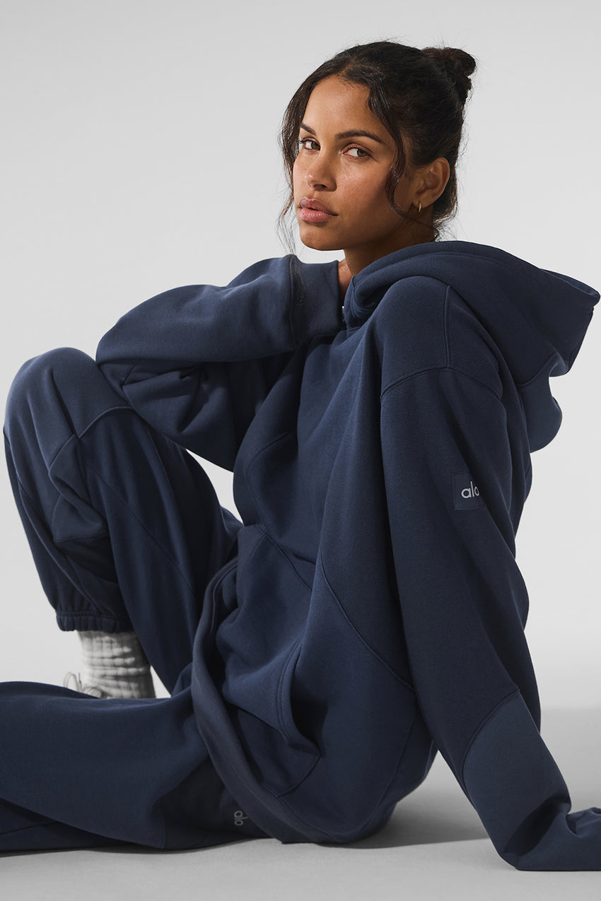 Make Waves Hoodie - Espresso Tonal