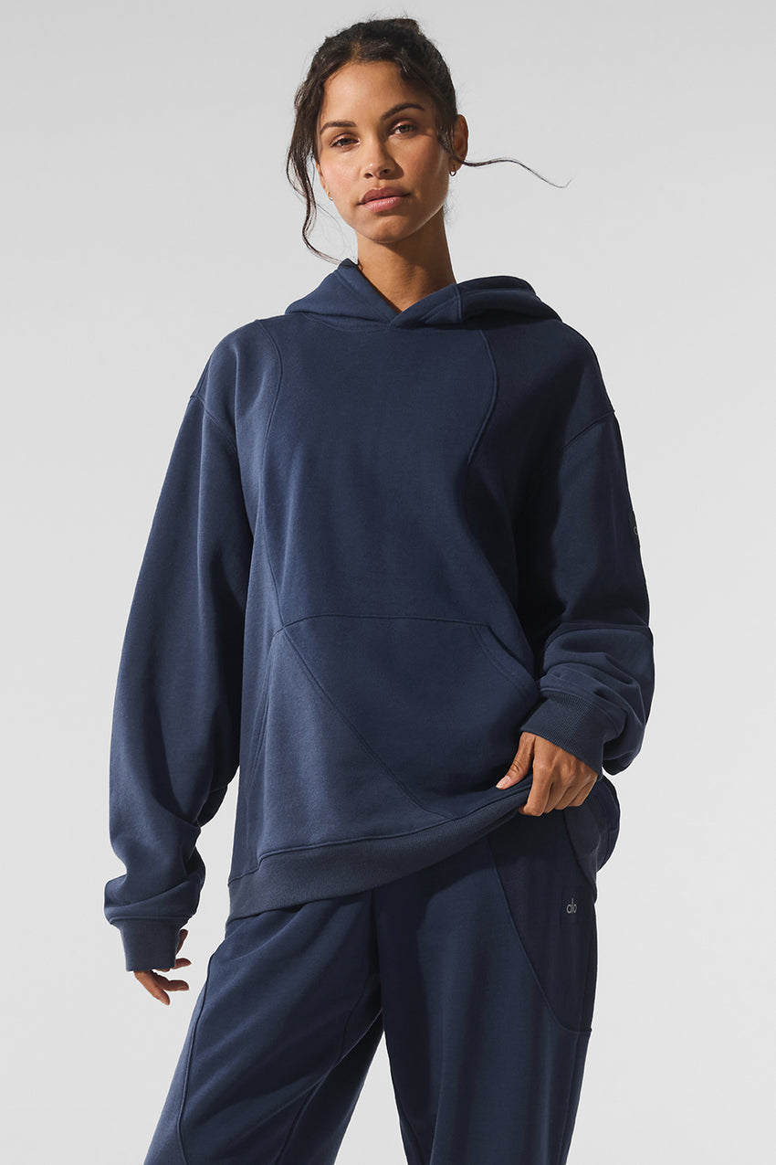 Make Waves Hoodie - Espresso Tonal