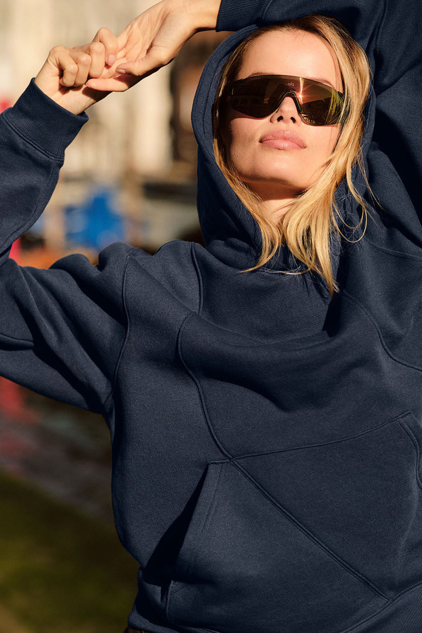 Make Waves Hoodie - Espresso Tonal