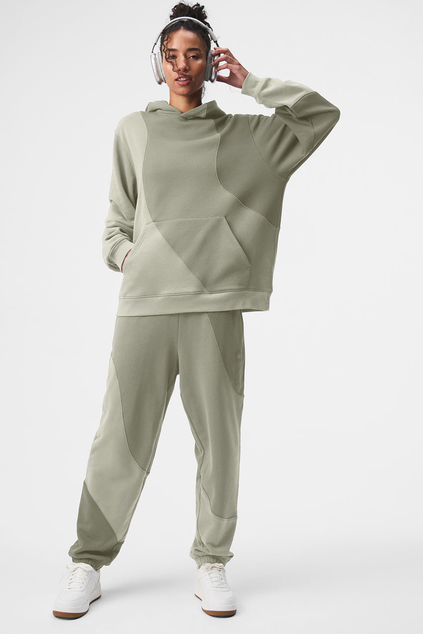 Make Waves Hoodie - Espresso Tonal