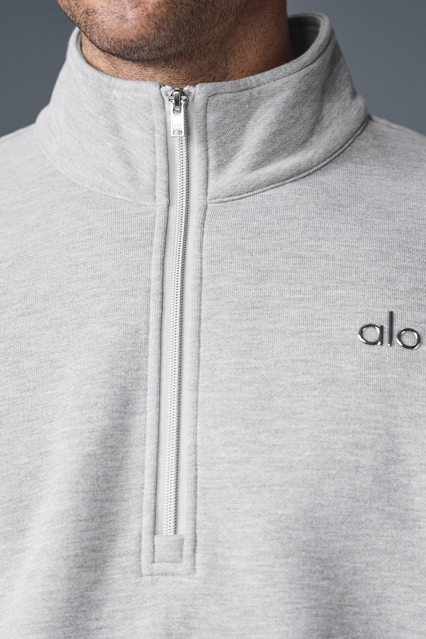 Accolade 1/4 Zip Pullover - Black