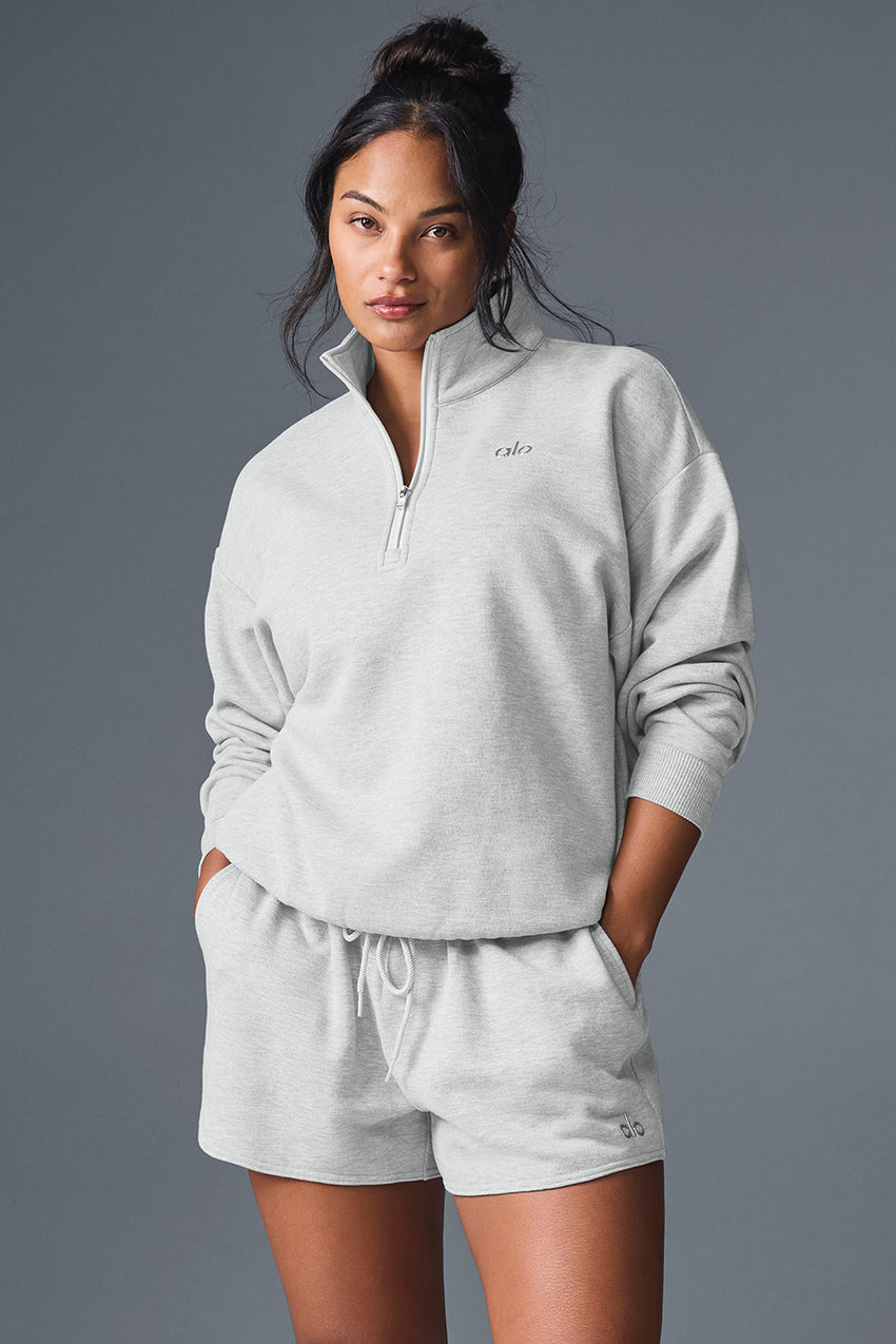 Accolade 1/4 Zip Pullover - Black