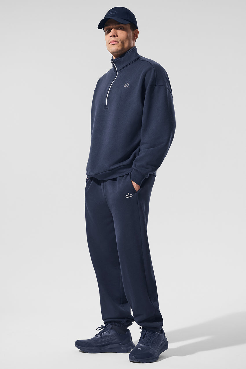Accolade 1/4 Zip Pullover - Black