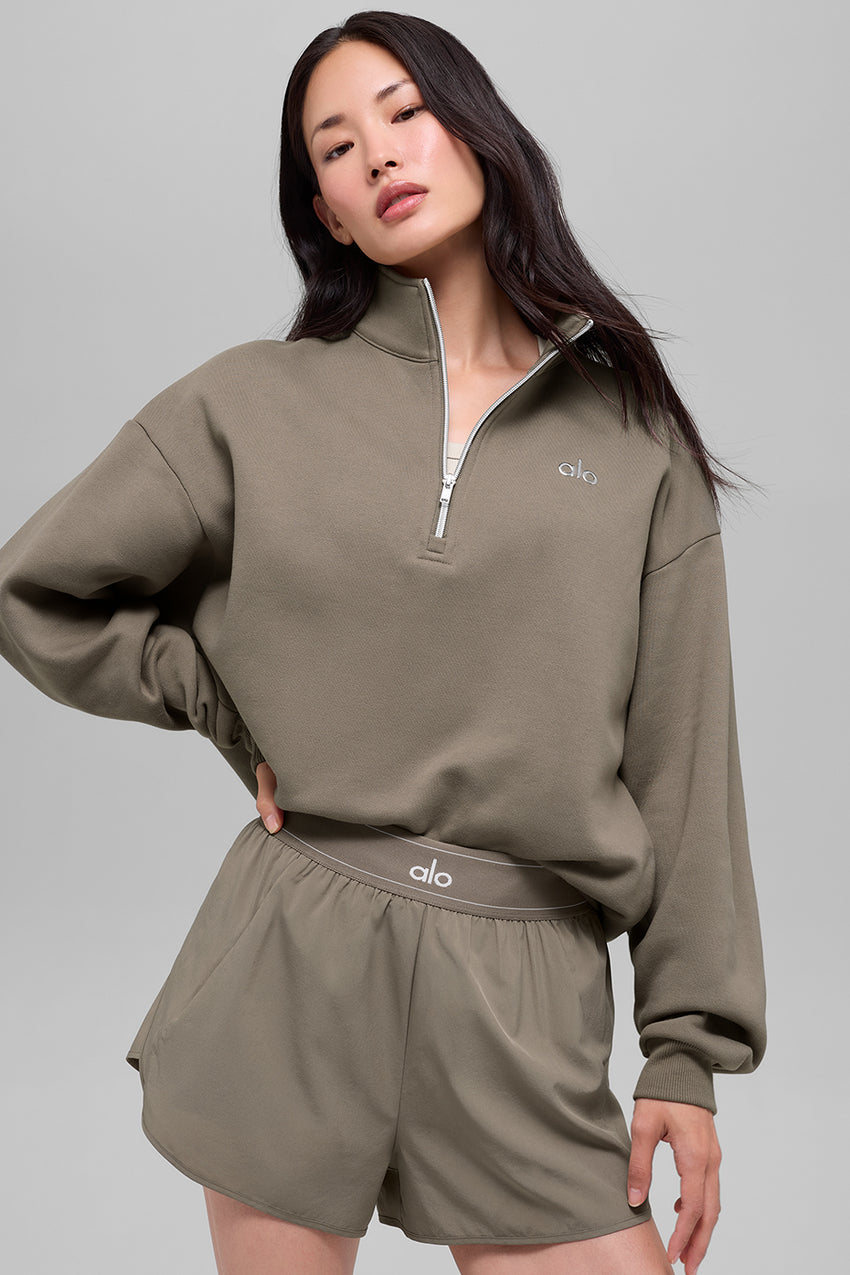 Accolade 1/4 Zip Pullover - Black