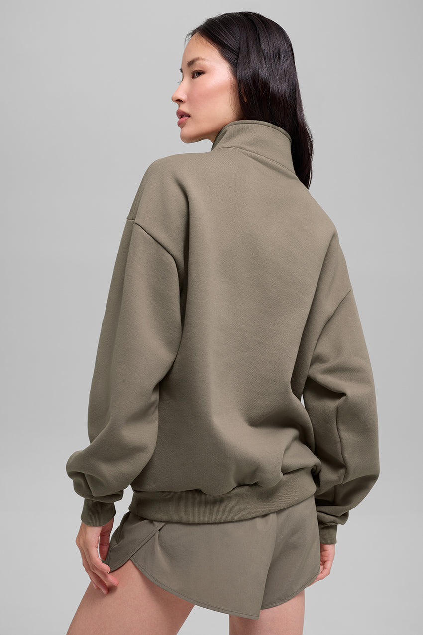 Accolade 1/4 Zip Pullover - Black