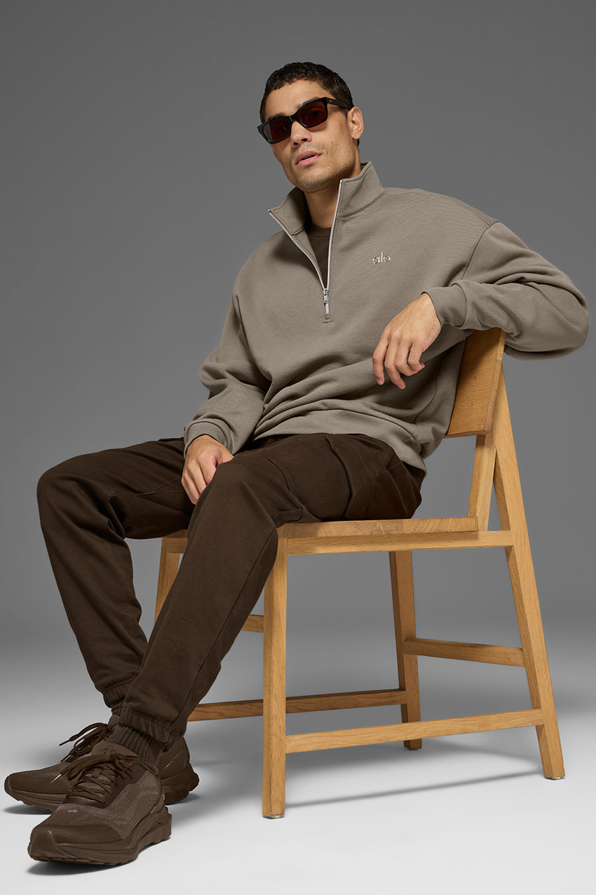 Accolade 1/4 Zip Pullover - Black