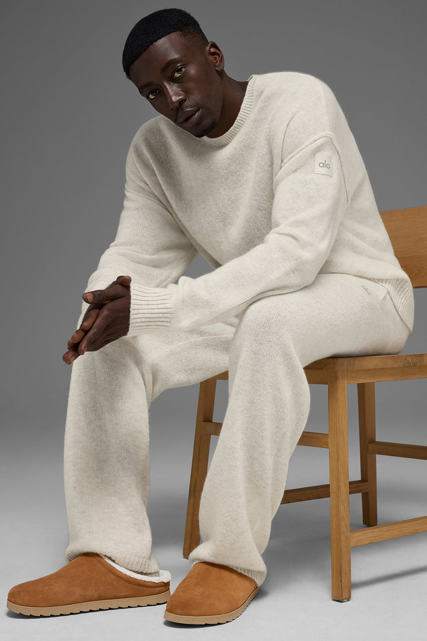 New Class Cashmere Crewneck Sweater - Black