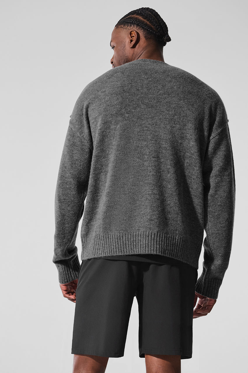 New Class Cashmere Crewneck Sweater - Black