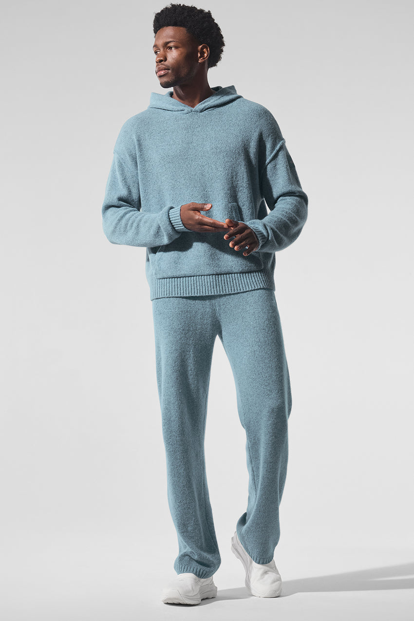 New Class Cashmere Hoodie - Bone Heather