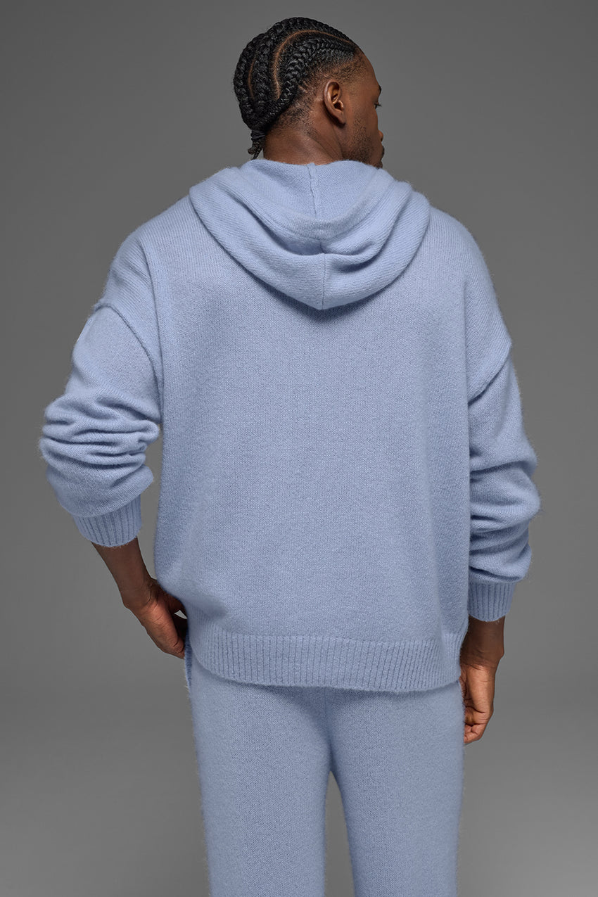 New Class Cashmere Hoodie - Bone Heather