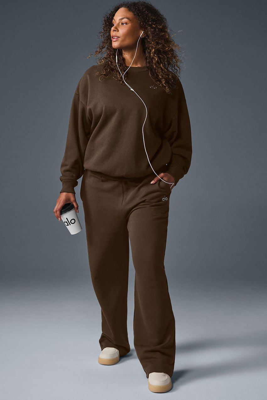 Accolade Straight Leg Sweatpant - Black