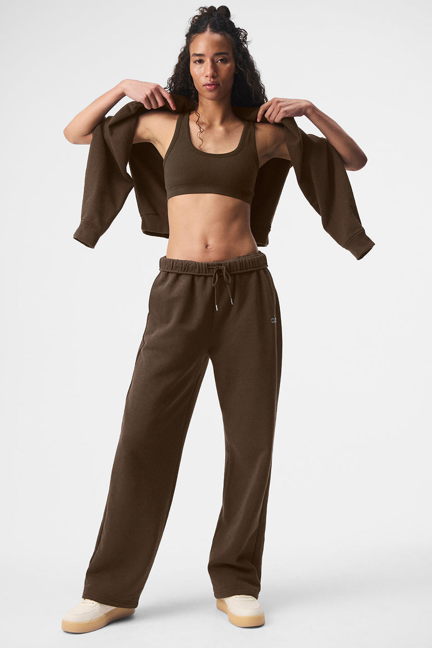 Accolade Straight Leg Sweatpant - Black