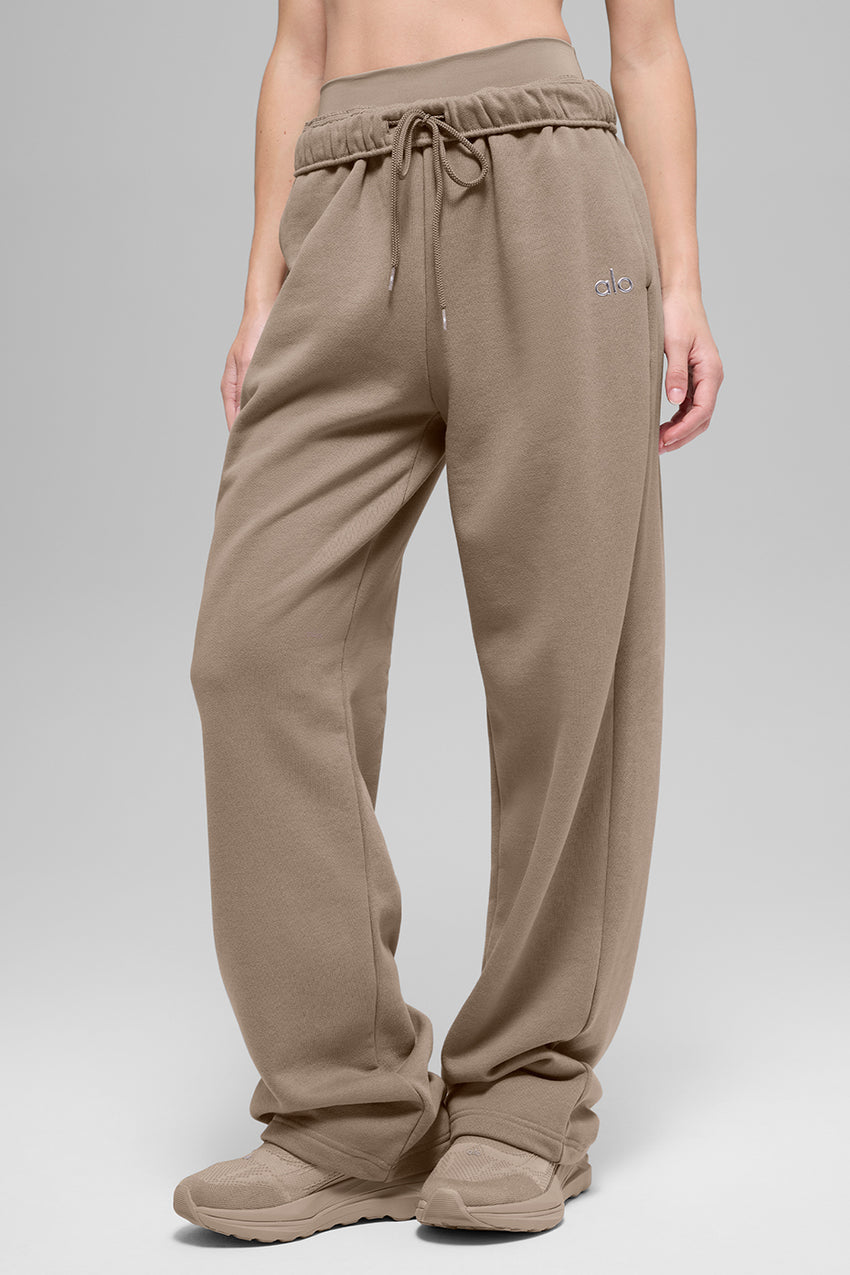Accolade Straight Leg Sweatpant - Black
