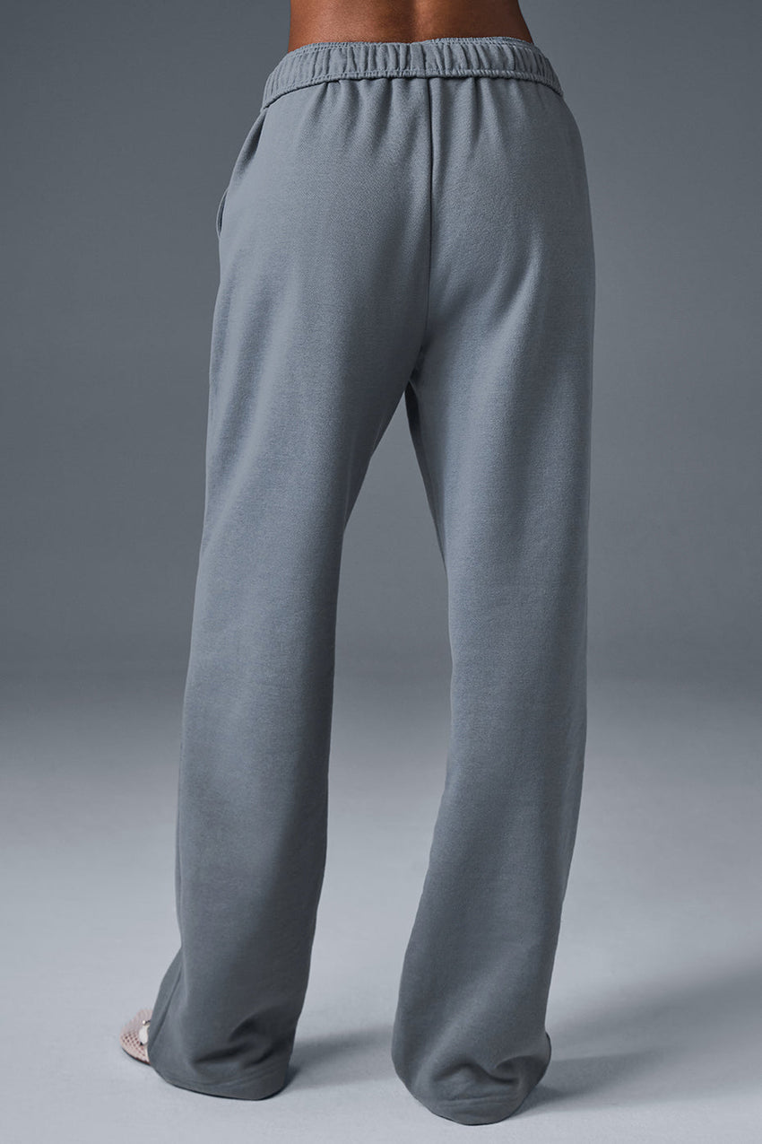 Accolade Straight Leg Sweatpant - Black