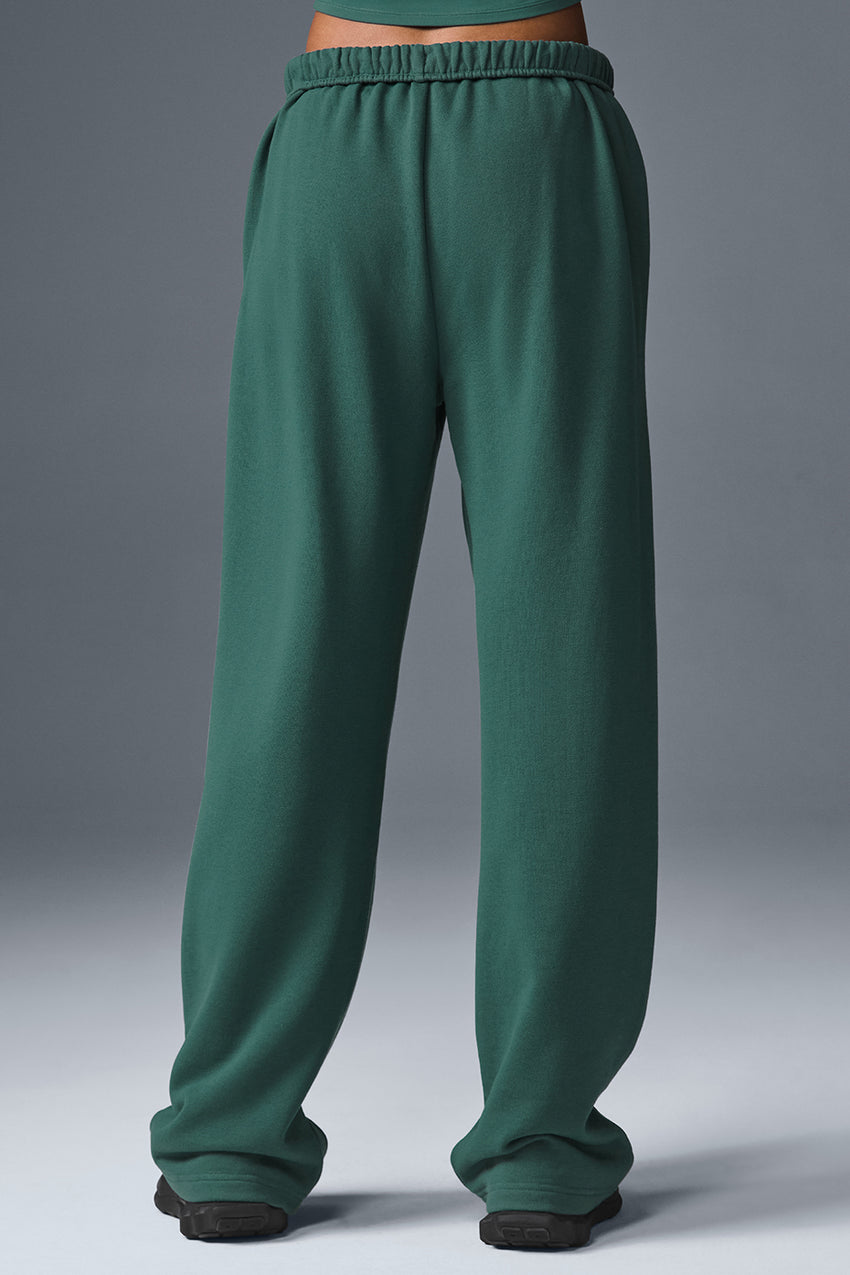Accolade Straight Leg Sweatpant - Black