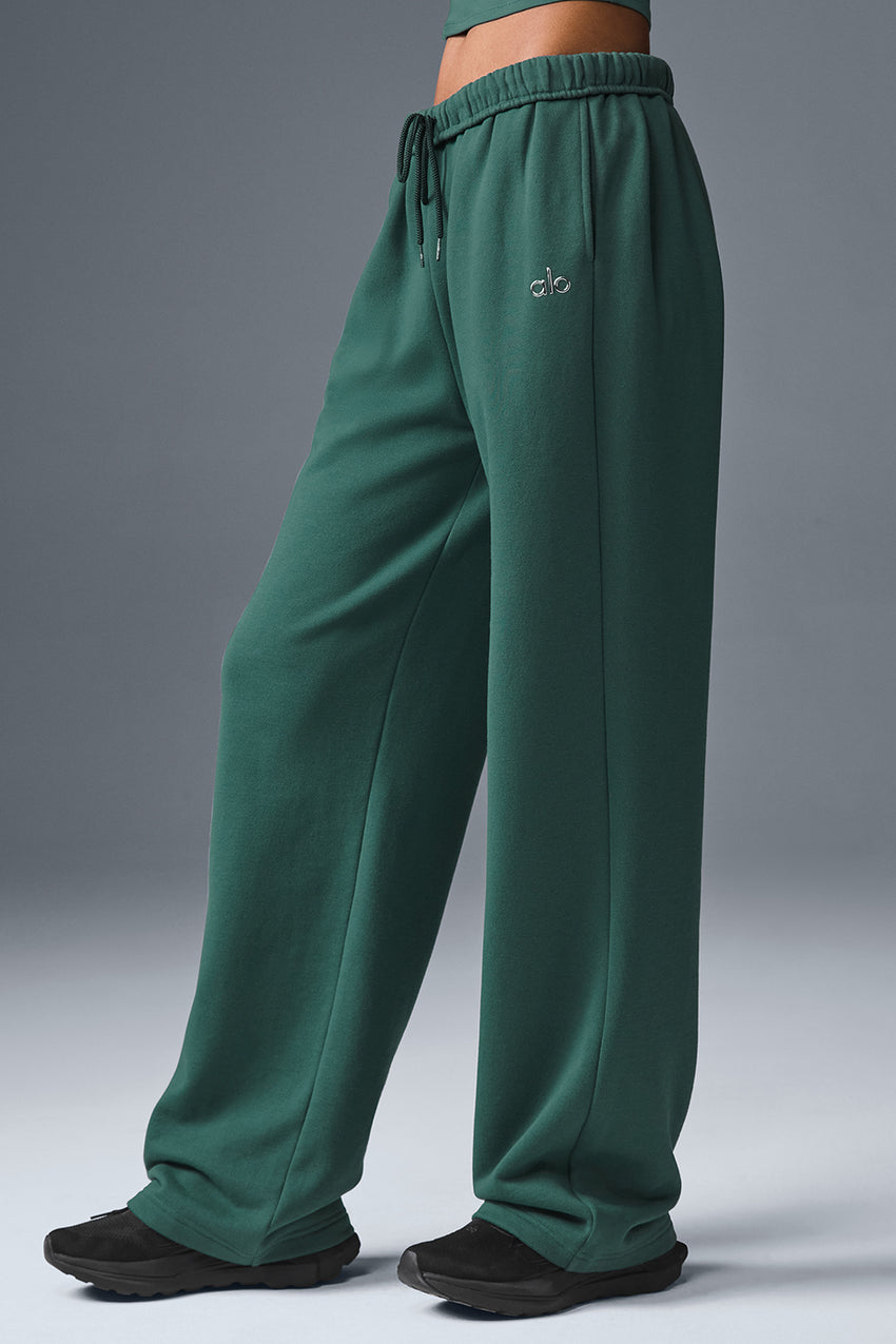 Accolade Straight Leg Sweatpant - Black