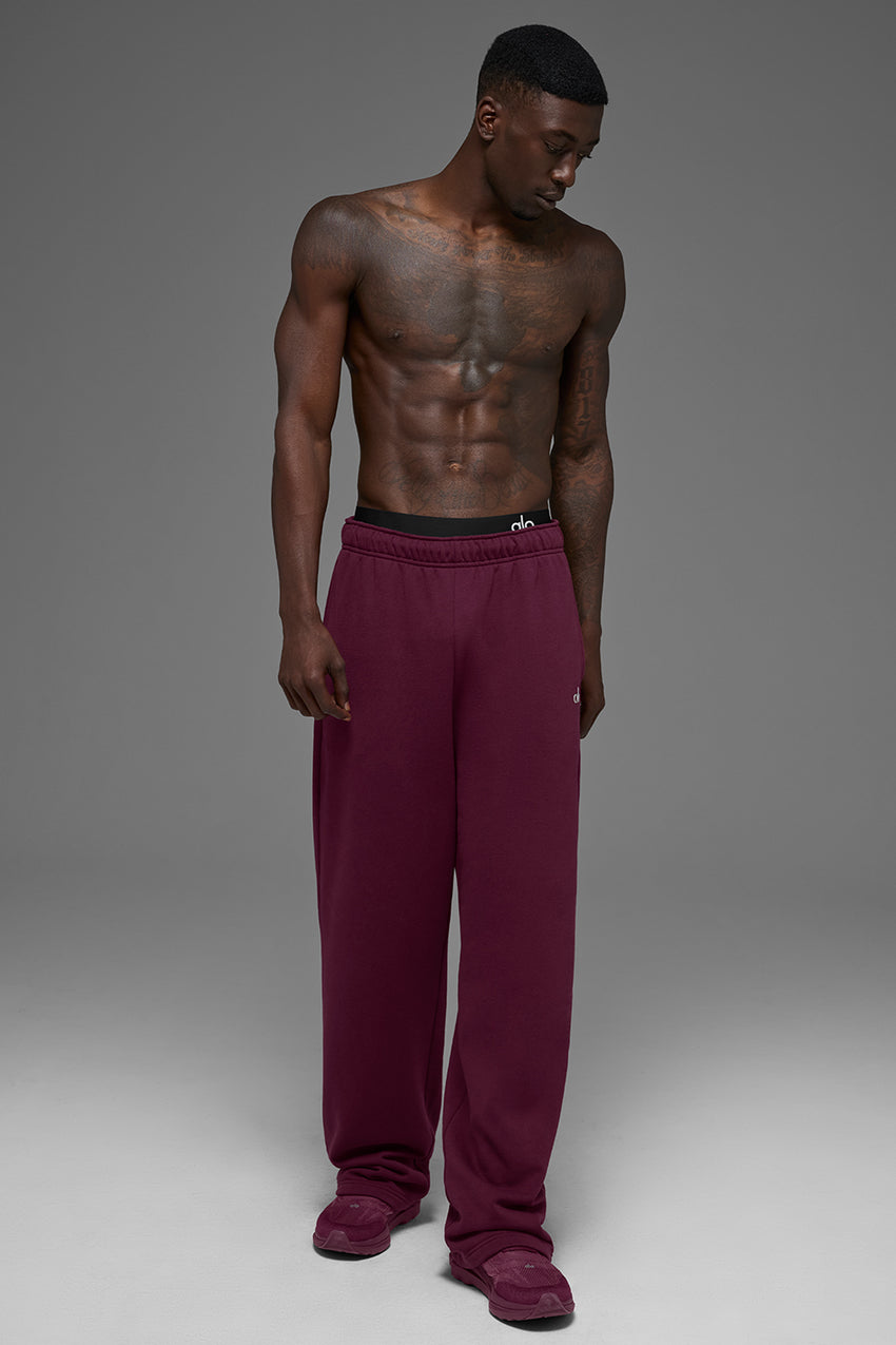 Accolade Straight Leg Sweatpant - Black