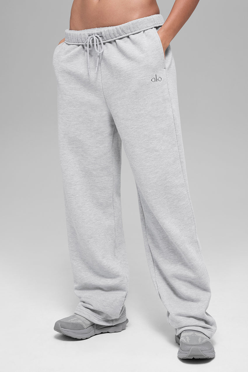 Accolade Straight Leg Sweatpant - Black