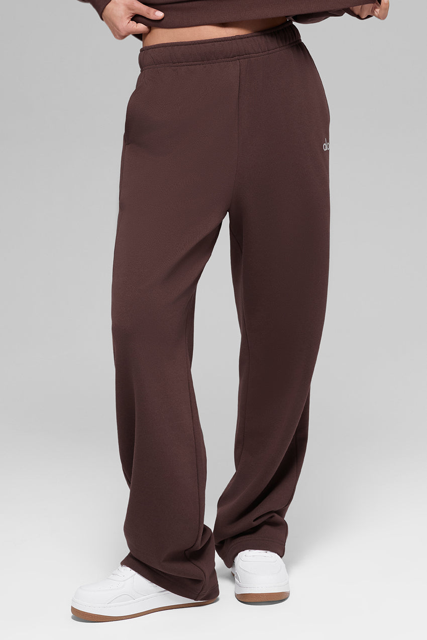Accolade Straight Leg Sweatpant - Black