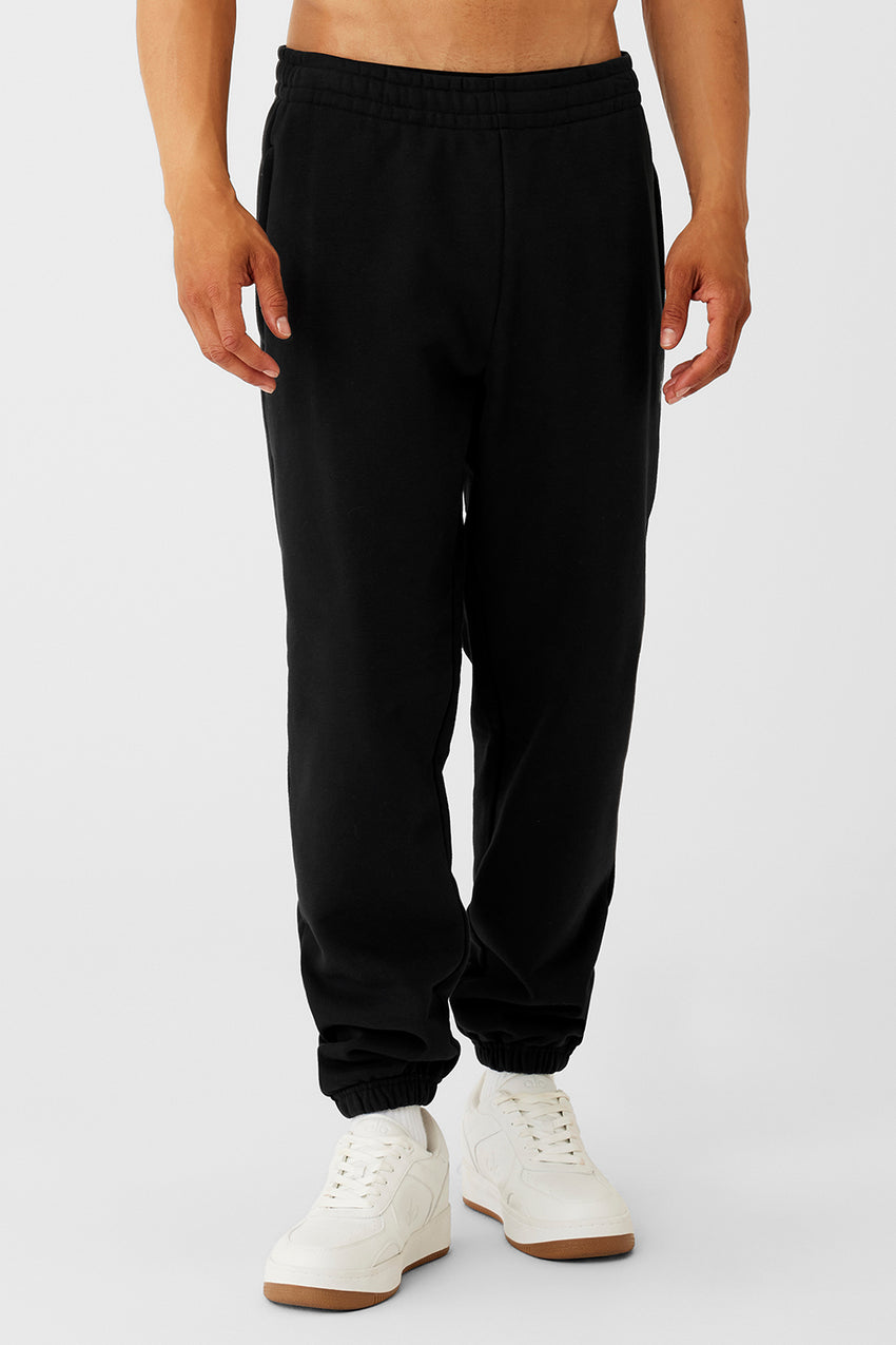 Cuffed Renown Heavy Weight Sweatpant - Athletic Heather Grey