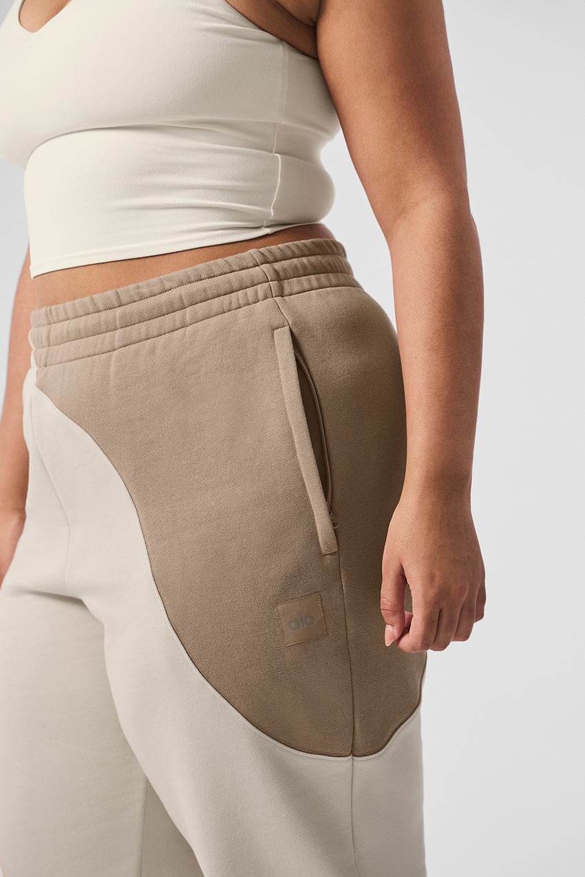 Make Waves Sweatpant - Espresso Tonal
