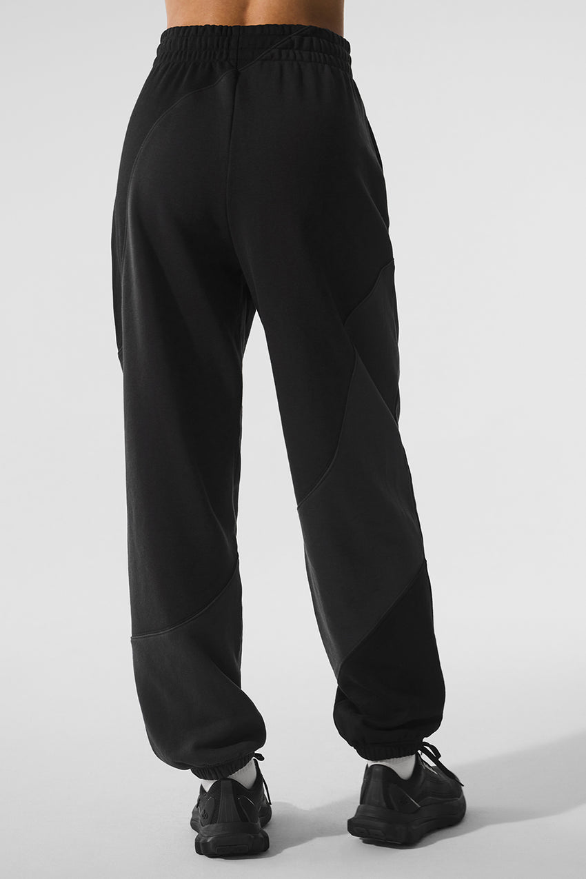 Make Waves Sweatpant - Espresso Tonal