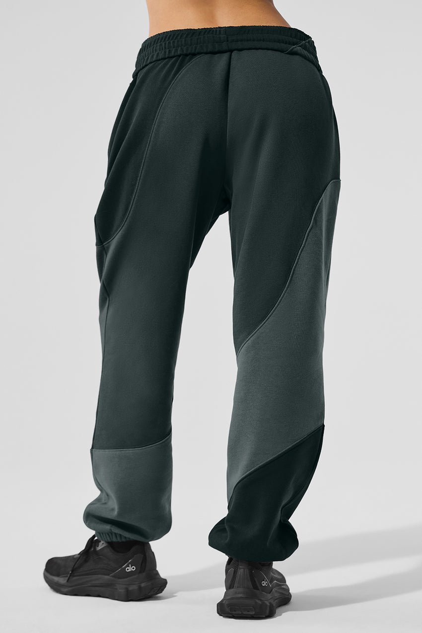 Make Waves Sweatpant - Espresso Tonal