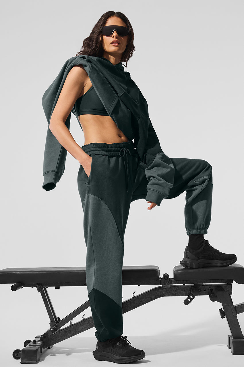 Make Waves Sweatpant - Espresso Tonal