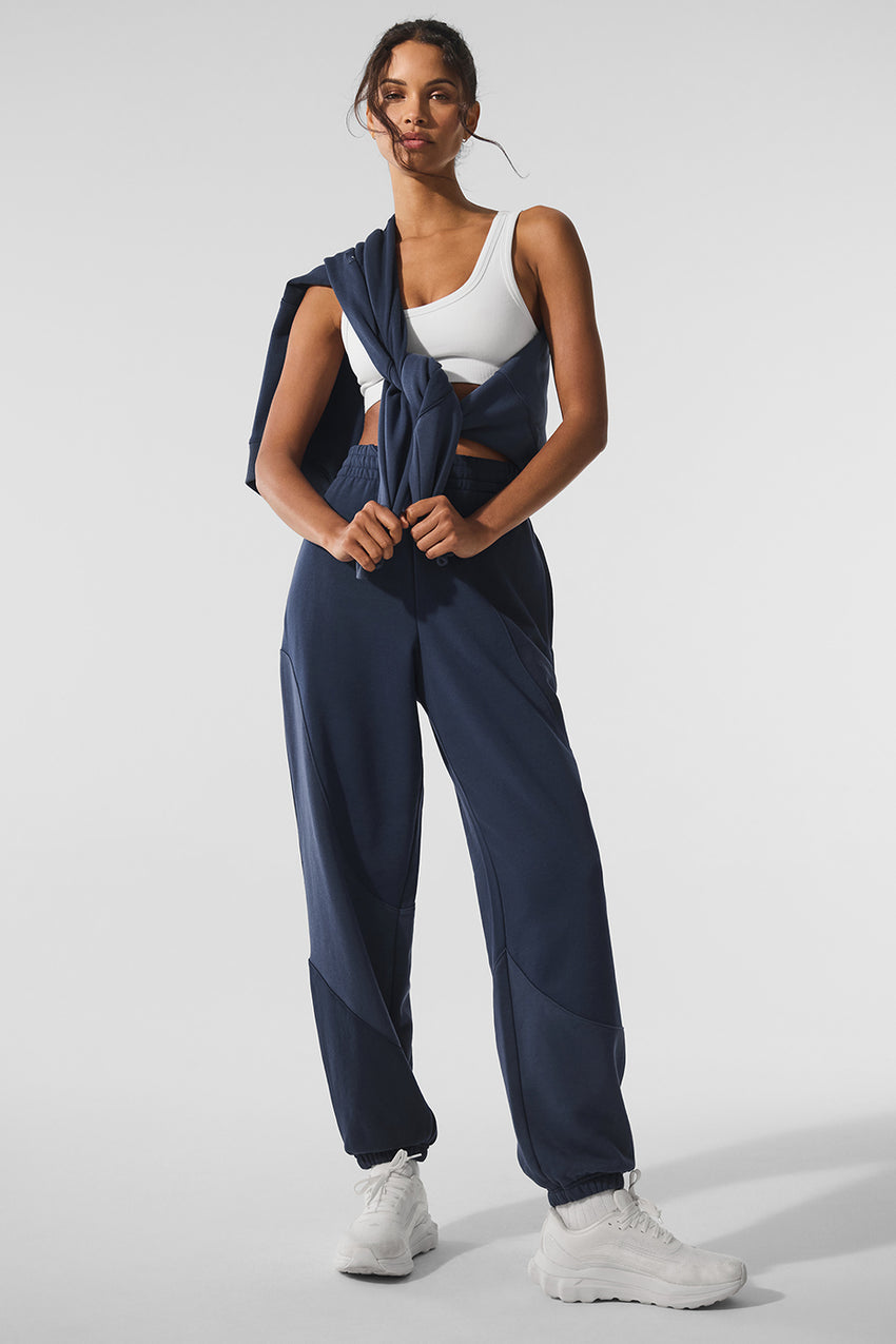 Make Waves Sweatpant - Espresso Tonal