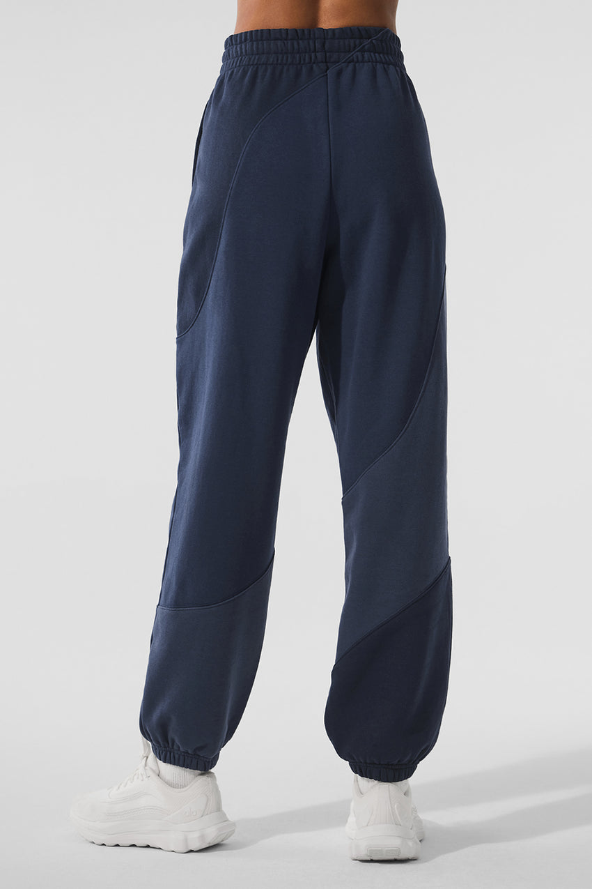 Make Waves Sweatpant - Espresso Tonal