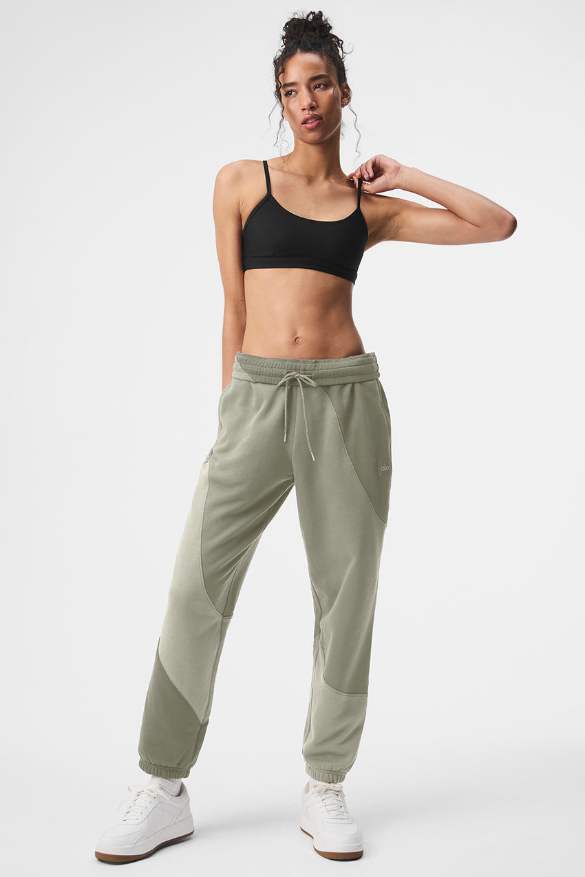 Make Waves Sweatpant - Espresso Tonal