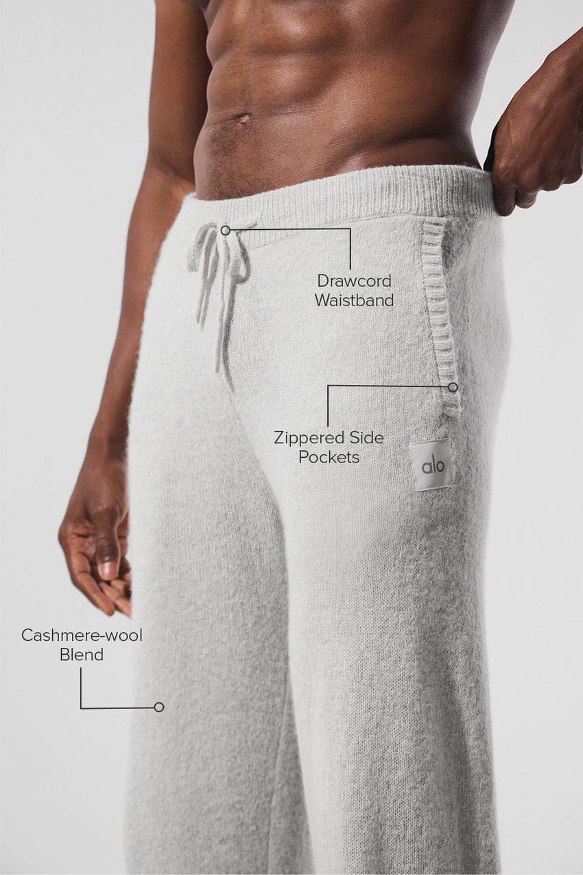 New Class Cashmere Sweatpant - Black